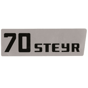 Steyr Aufkleber Steyr Plus 70