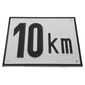 Beschränkungstafel 10 km/H