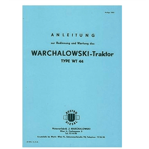Warchalowski Warchalowski WT 44 Betriebsanleitung