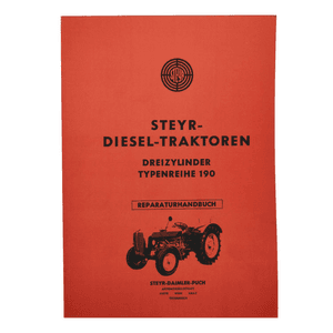 Steyr Steyr 190, 3-Zylinder, Reparaturanleitung