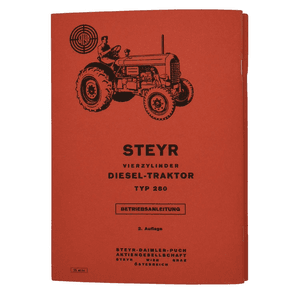 Steyr Steyr 280, 4-Zylinder, Betriebsanleitung