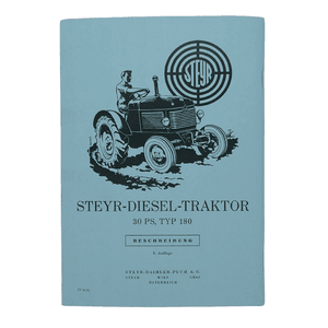 Steyr STEYR 180 2-Zylinder 30 PS Betriebsanleitung