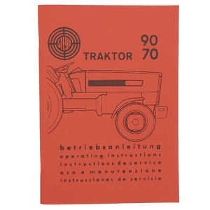 Steyr Traktor 70/a und 90/a, Betriebsanleitung 