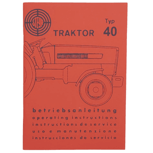 Steyr Steyr 40, 3-Zylinder, Betriebsanleitung