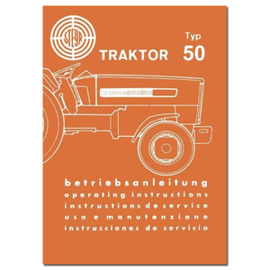 50 Plus Traktor Betriebsanleitung