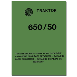 50 und 650 Plus Traktor Ersatzteilkatalog