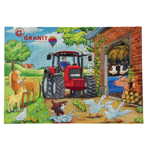Granit Parts Kinderpuzzle Traktor 16-teilig