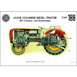 Poster Steyr 188