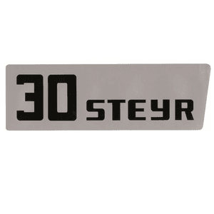 Steyr Aufkleber Steyr Plus 30