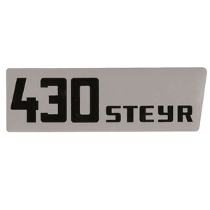 Steyr Aufkleber Steyr Plus 430
