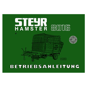 Hamster 8016 Betriebsanleitung
