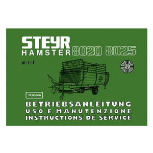 Hamster 8020 und 8025 Betriebsanleitung