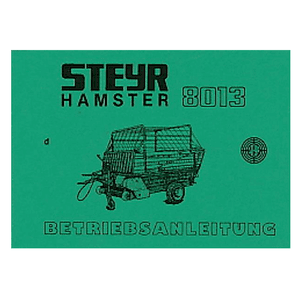 Hamster 8013 Betriebsanleitung