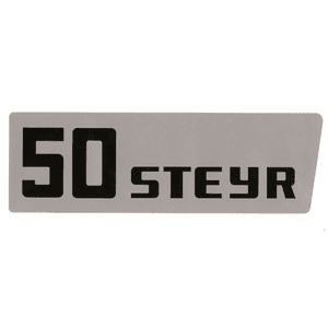 Steyr Aufkleber Steyr Plus 50