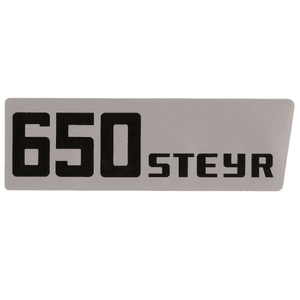 Steyr Aufkleber Steyr Plus 650