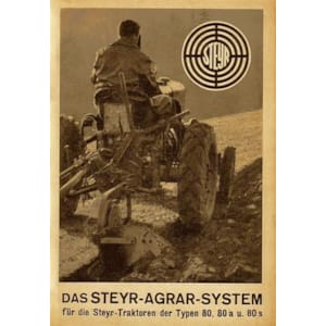 Steyr 80 80a 80s Agrar-System Betriebsanleitung